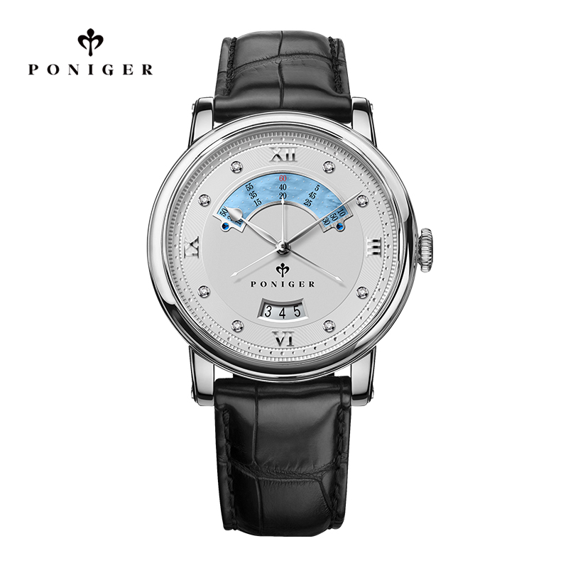 Luxury Watch Second Hand - PONIGER 42mm Men Luxury Wrist Watches