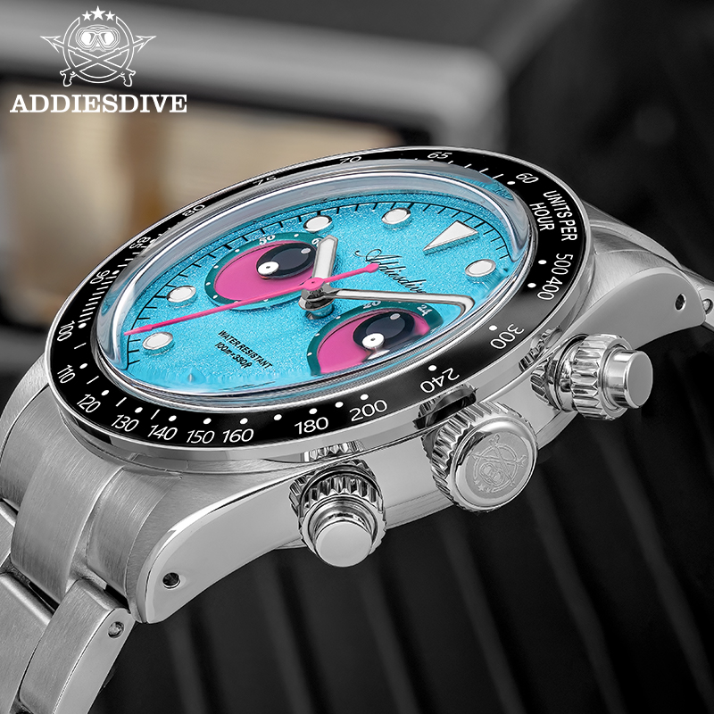 Luxury Watch Makes - ADDIESDIVE Fashion Men's Watch AD2557 VK64