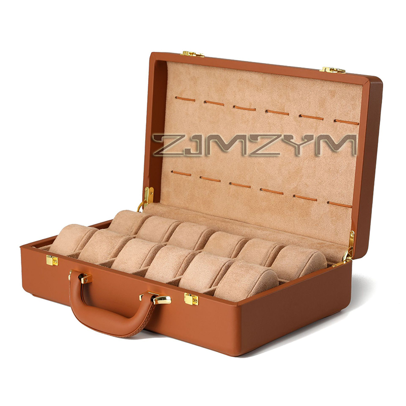 Luxury Watch Case - 12 Slots Watch Box Mens Watches