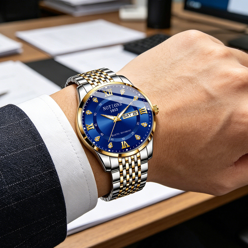 Multifunctional Men's Fashion  - Luxury Watch Case recension och pris