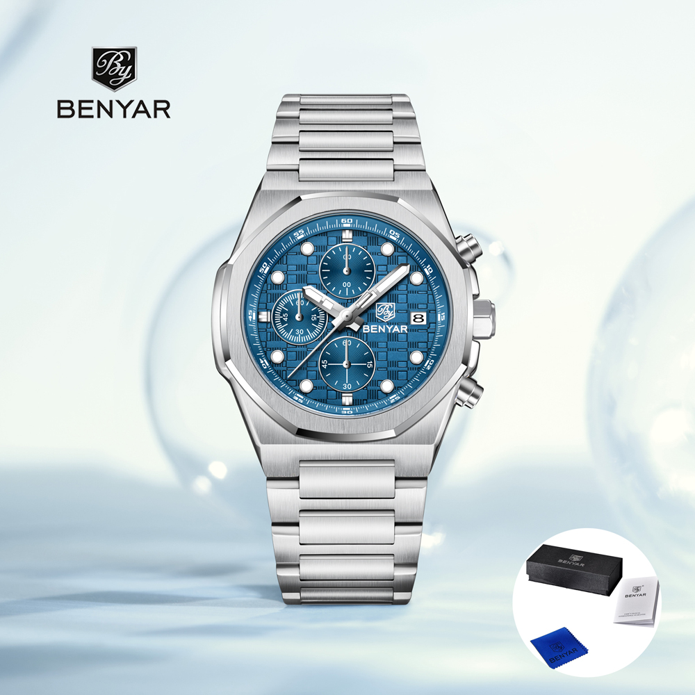2025 New BENYAR Men's Watches  - Luxury Watch Market recension och pris