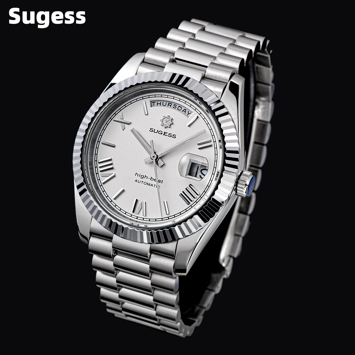 Sugess 40mm Men's Watches Auto - Minute Repeater Watch recension och pris