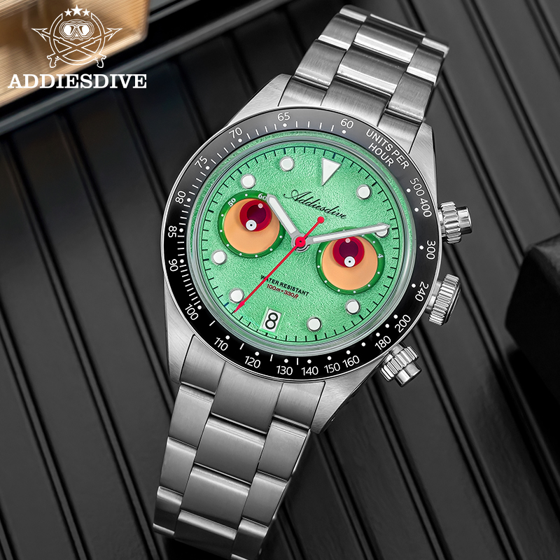 ADDIESDIVE Watch Men Ceramic B - Luxury Watch Second Hand recension och pris