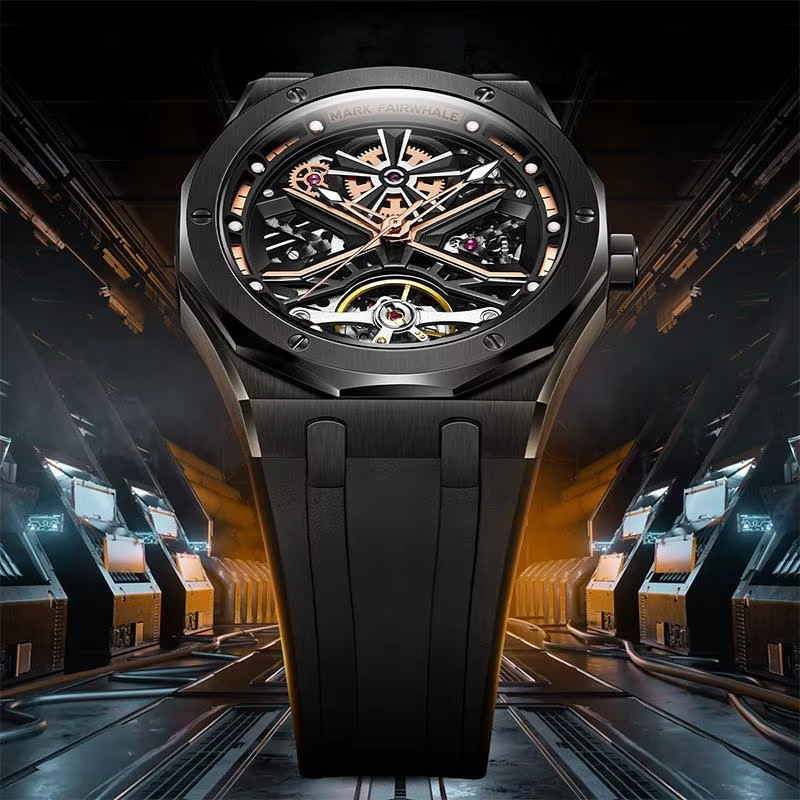 Mark Fairwhal Fashion Tourbill - Tourbillon Movement Watch recension och pris