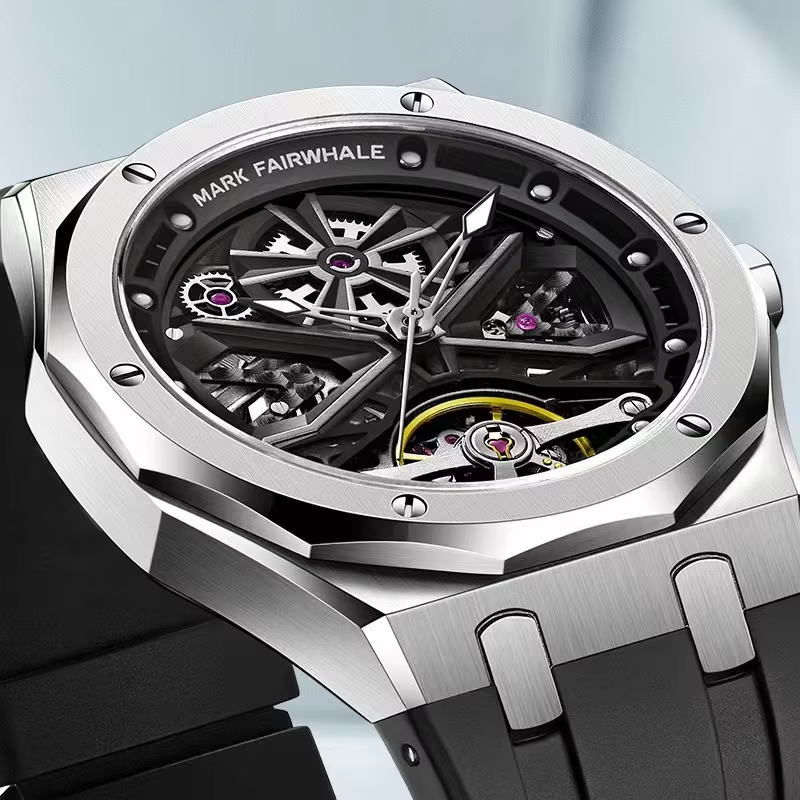 Mark Fairwhal Fashion Tourbill - Tourbillon Movement Watch recension och pris