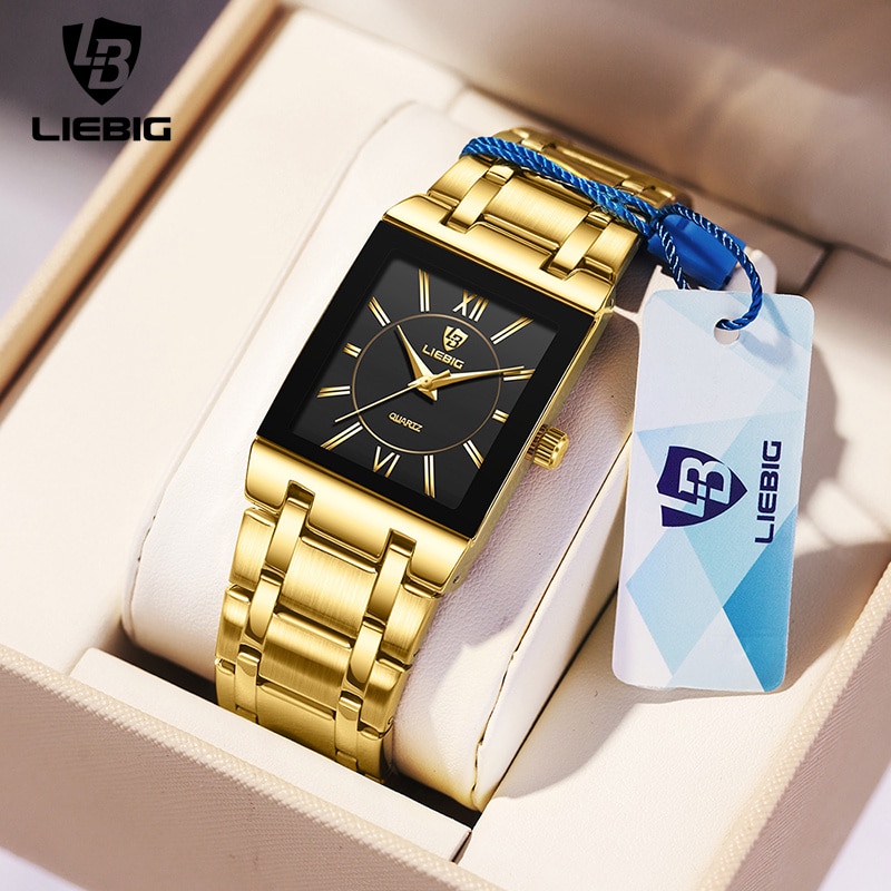 LiEBIG Luxury Golden Quartz Wr - Luxury Watch Market recension och pris