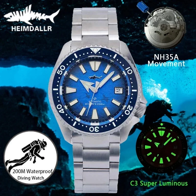 Heimdallr New SKX007 Dive Watc - Titanium Sport Watch recension och pris