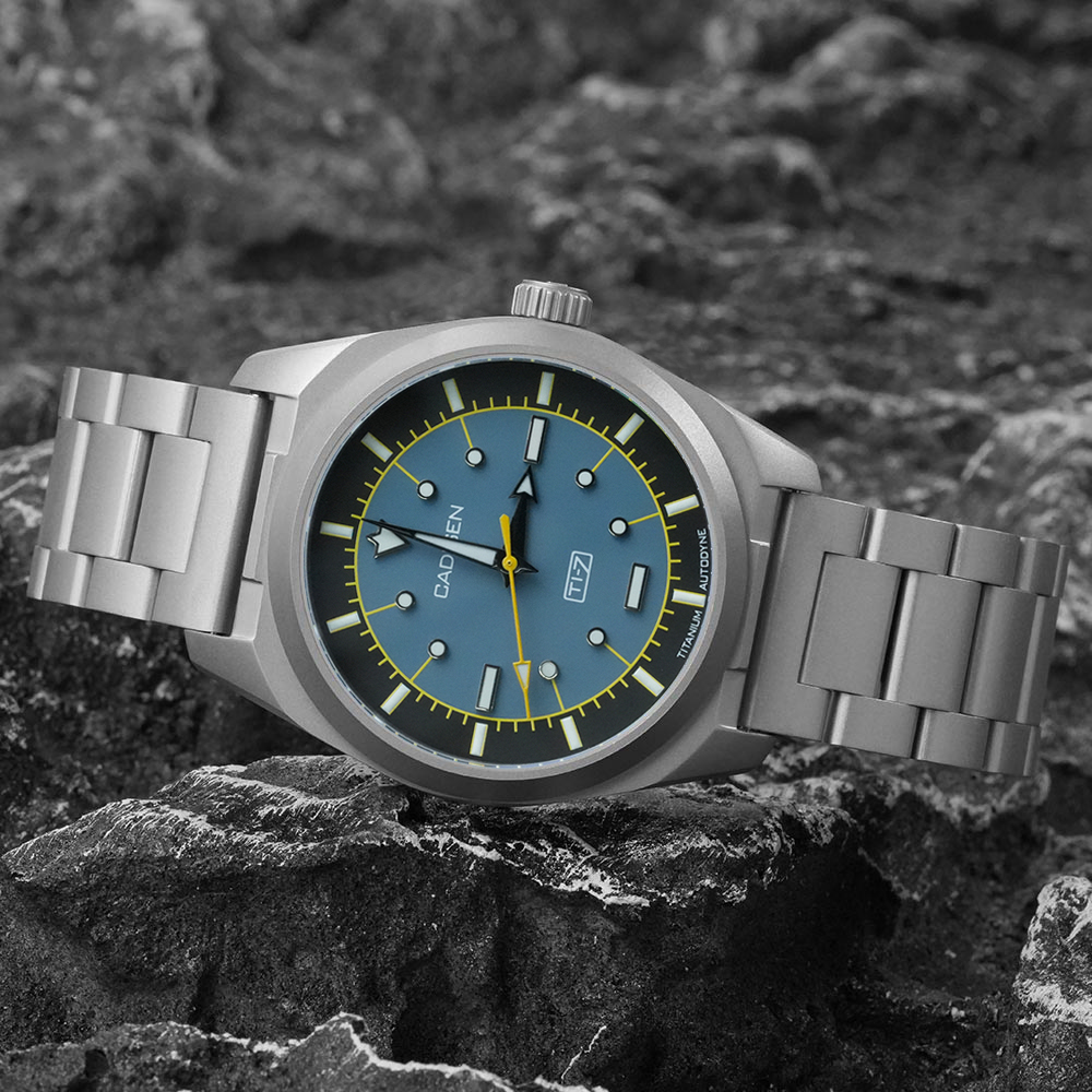 CADISEN TI-7 Autodyne Titanium - Titanium Sport Watch recension och pris