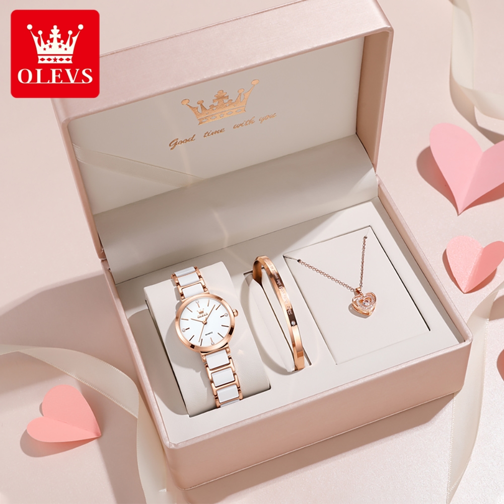 OLEVS Women Watch 5877 Luxury  - Ladies Luxury Watch recension och pris