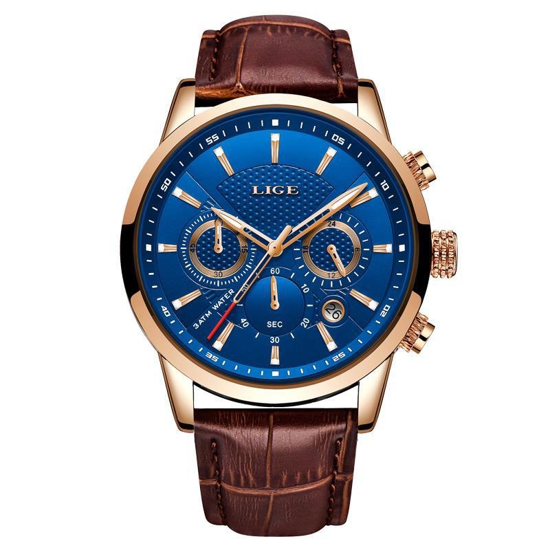 2026 New Men's Leather Watch F - Luxury Watch Tier recension och pris
