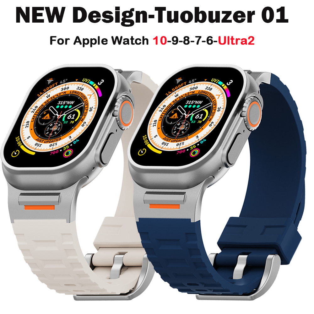 NEW design Sport Strap For App - Titanium Sport Watch recension och pris
