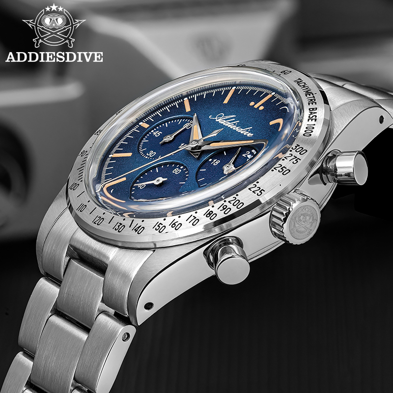 ADDIESDIVE New Men Watches Chr - Luxury Watch Second Hand recension och pris
