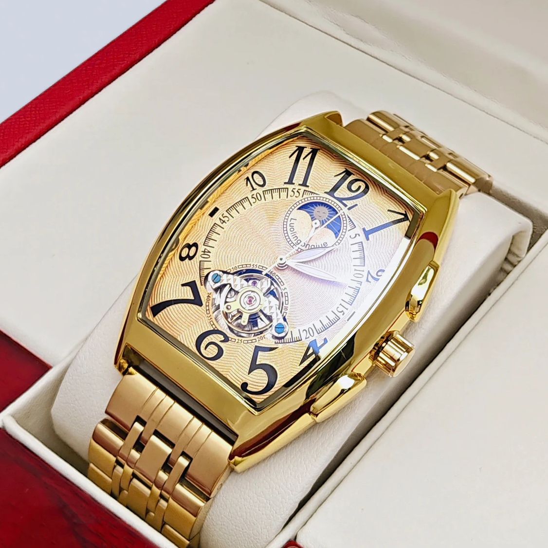Top-Tier Luxury Barrel-Shaped  - Luxury Watch Tier recension och pris
