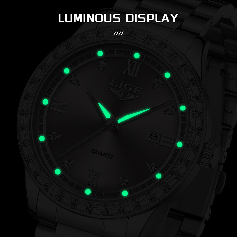 LIGE Quartz Wristwatch 2026 Lu - Luxury Watch Market recension och pris