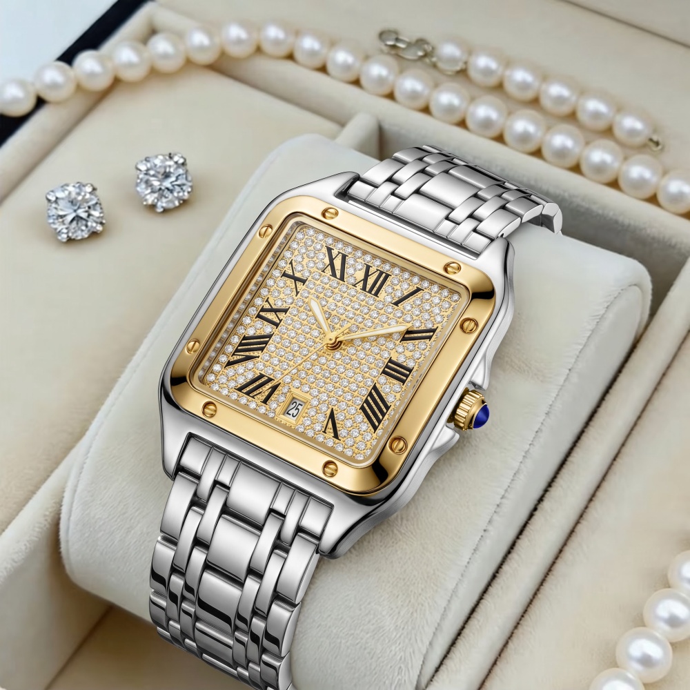 Elegant and Luxurious Square W - Luxury Watch Makes recension och pris