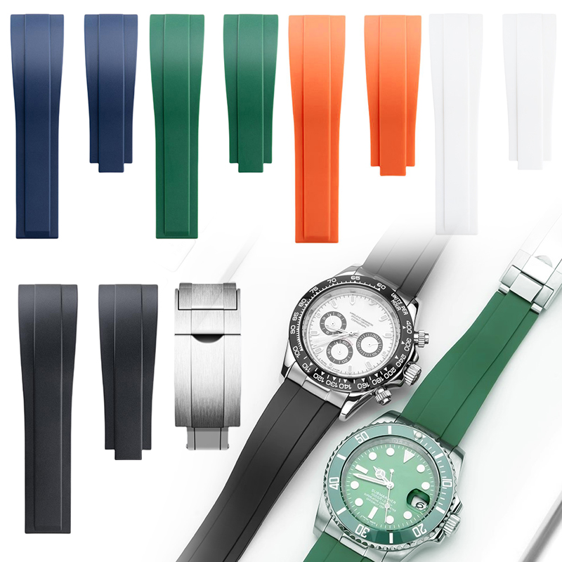 20mm 21mm 22mm Silicone Rubber - Luxury Watch Expensive recension och pris
