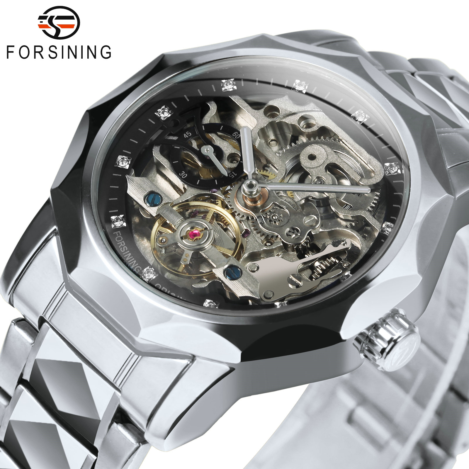 Forsining Fashion Tourbillon M - Tourbillon Movement Watch recension och pris