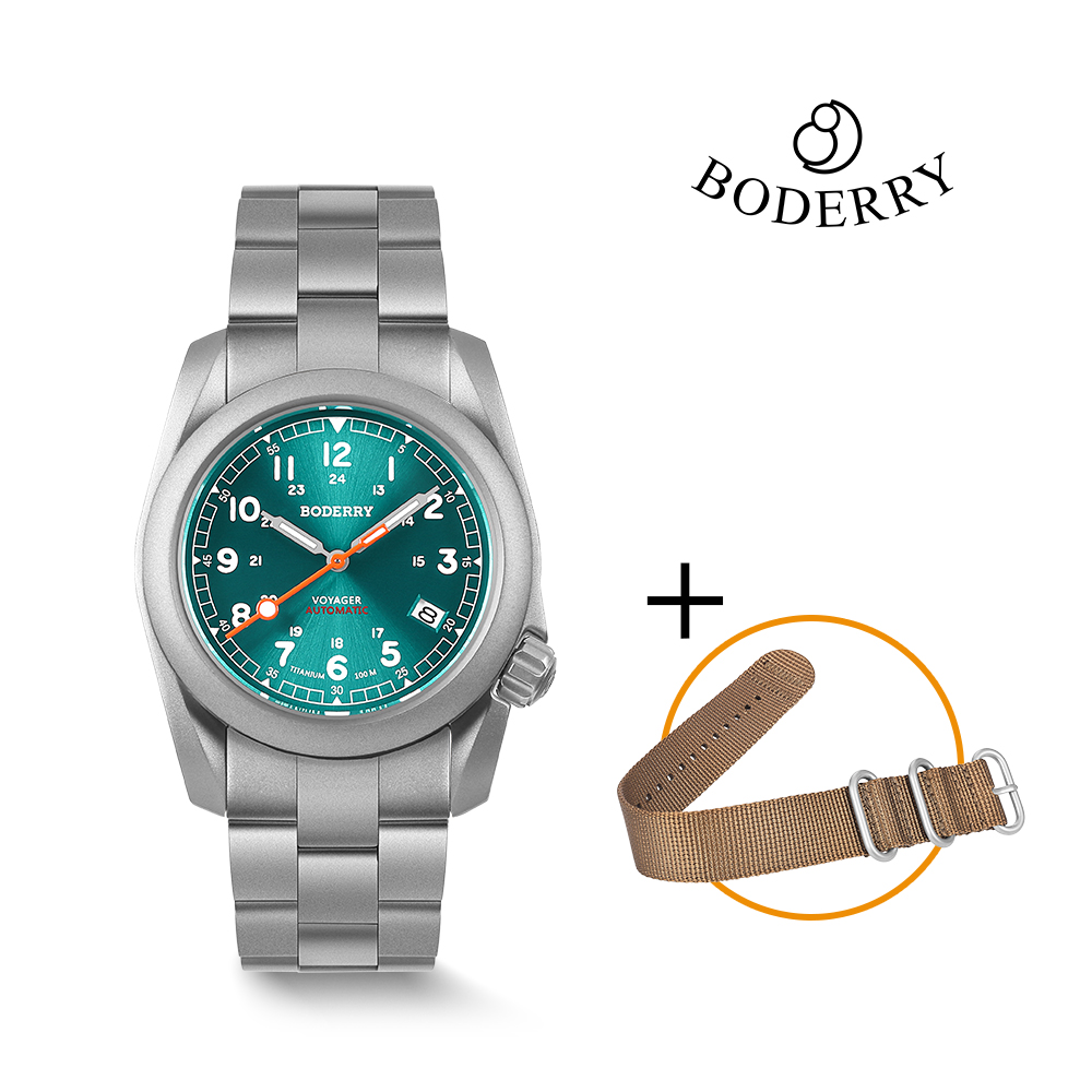 Boderry Field Watches Titanium - Titanium Sport Watch recension och pris