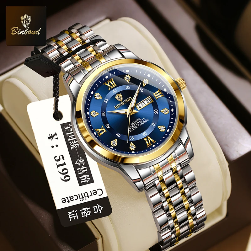 BINBOND B7169 Top Brand Luxury - Luxury Watch Top 10 recension och pris