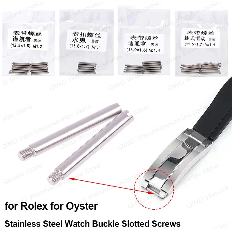 Clasps Screws Stainless Steel  - Luxury Watch Expensive recension och pris