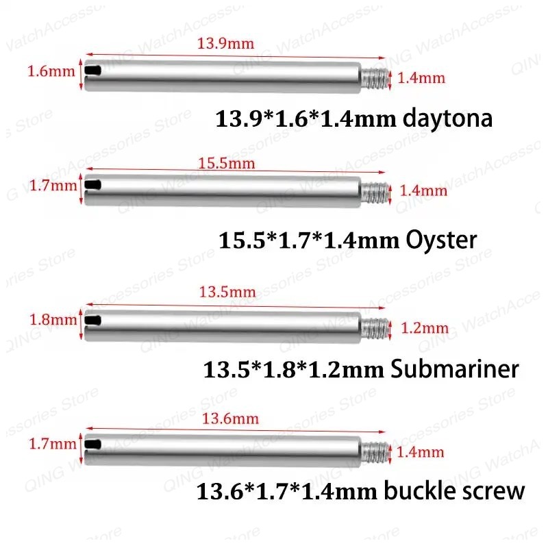 Clasps Screws Stainless Steel  - Luxury Watch Expensive recension och pris