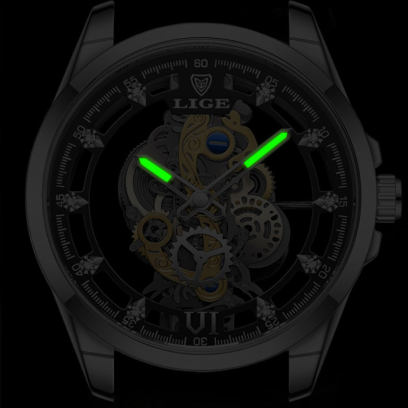 LIGE Fashion Top Luxury Men's  - Luxury Watch Top 10 recension och pris
