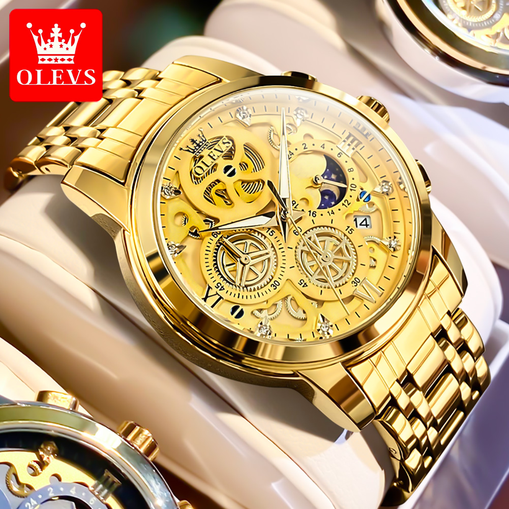OLEVS 9947 Men Watch Original  - Luxury Watch All Brands recension och pris