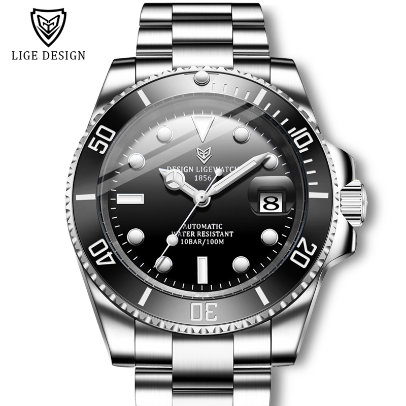 2025 LIGE Watch Men Automatic  - Tourbillon Movement Watch recension och pris