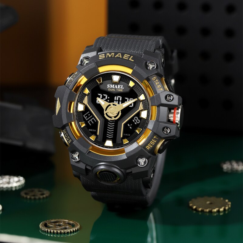 SMAEL 8075 Men's Analog Digita - Rolex Watch Submariner recension och pris