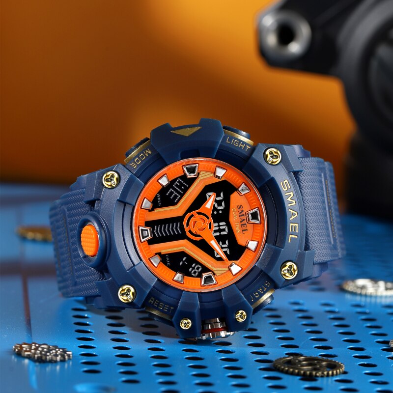 SMAEL 8075 Men's Analog Digita - Rolex Watch Submariner recension och pris