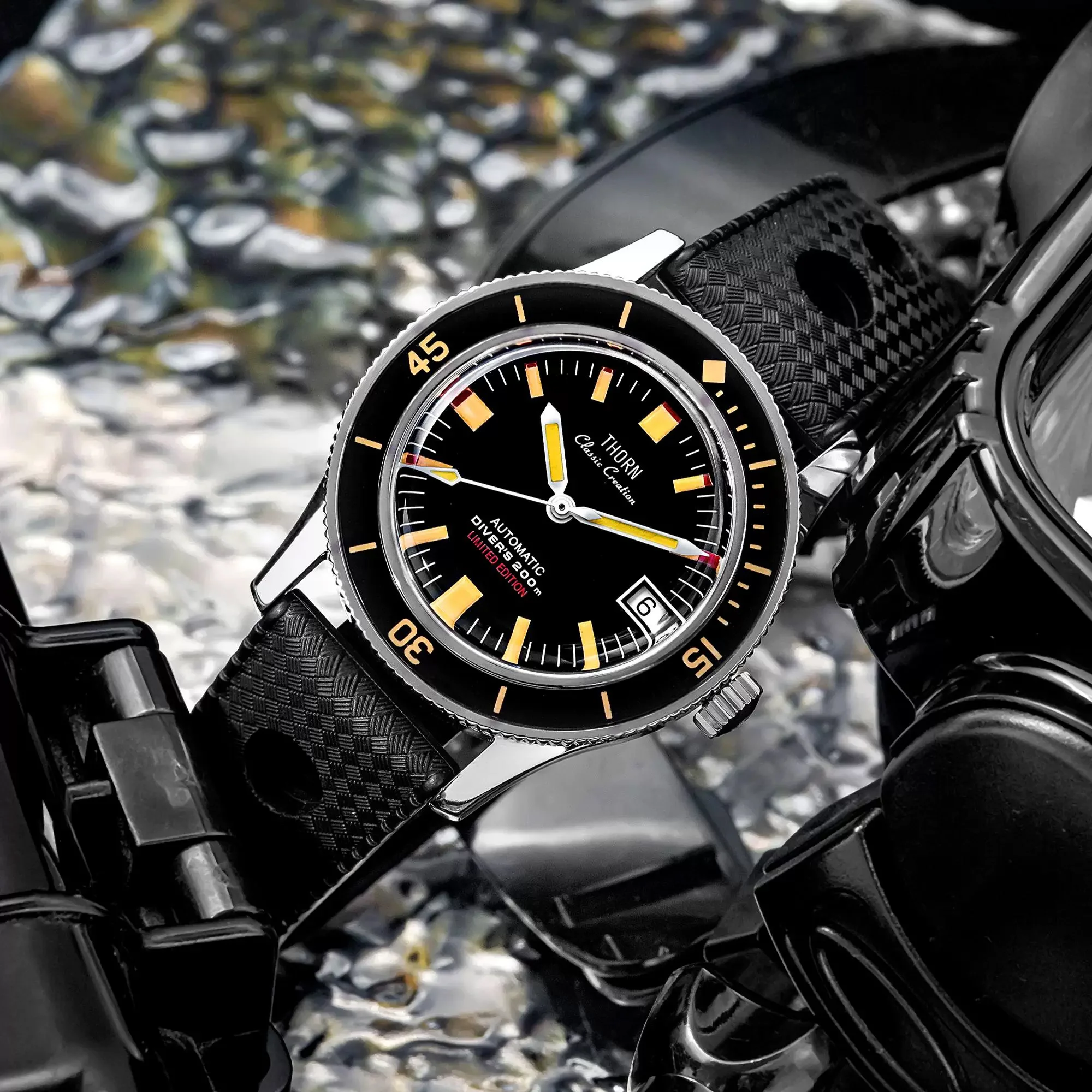 Thorn T006 Vintage Watch 50-Fa - Titanium Sport Watch recension och pris