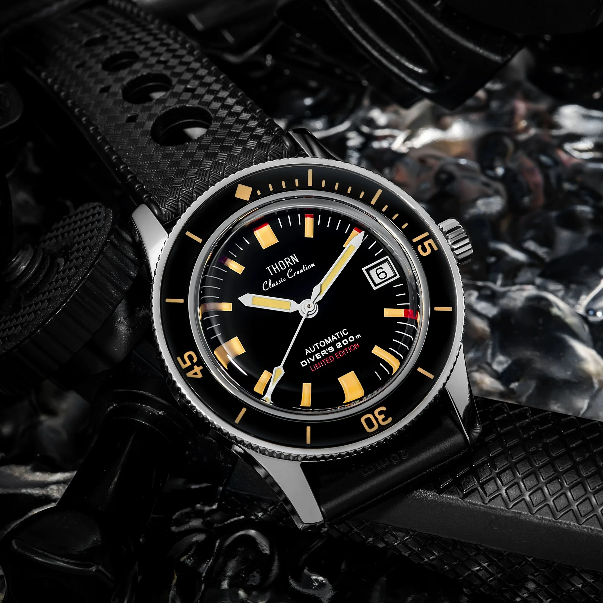 Thorn T006 Vintage Watch 50-Fa - Titanium Sport Watch recension och pris
