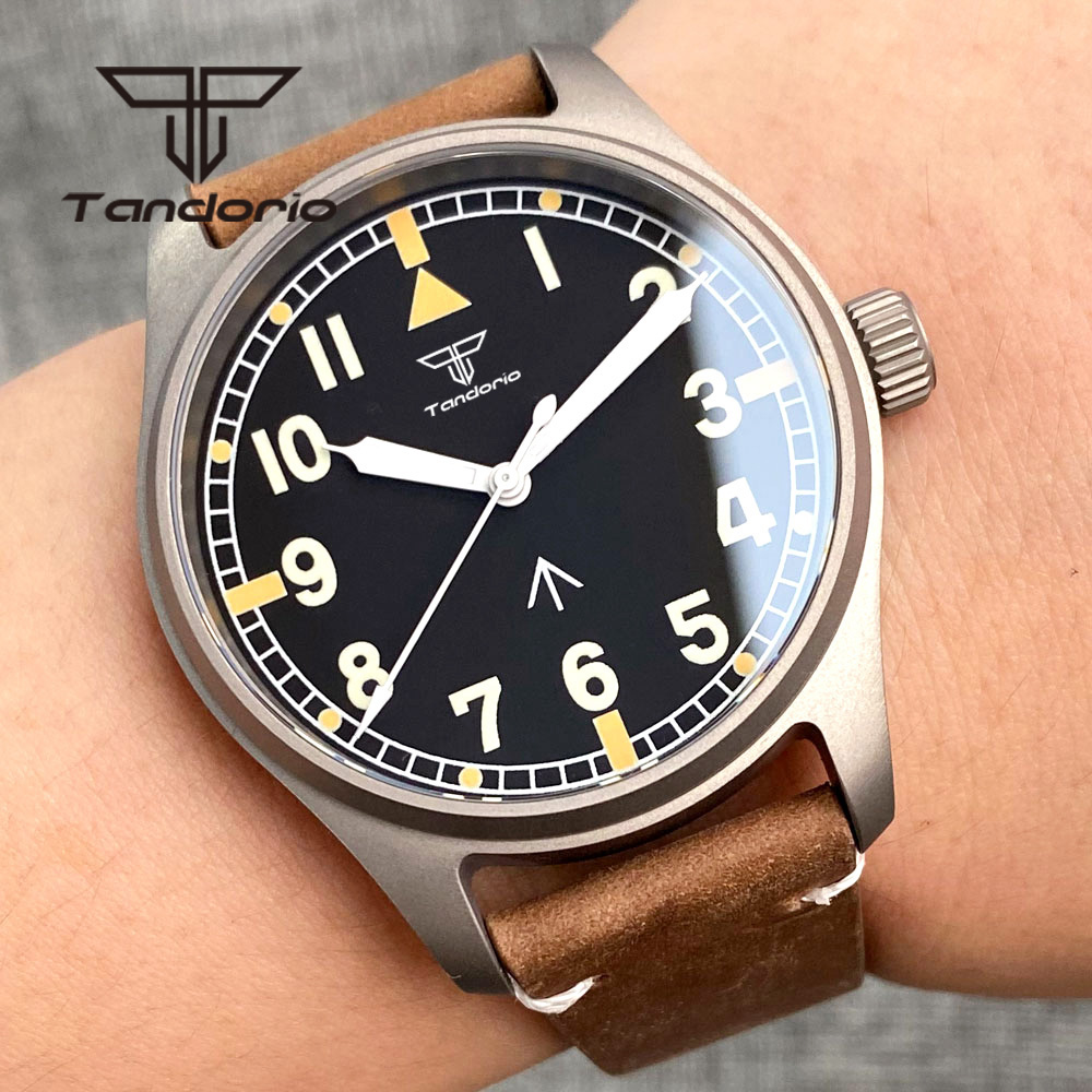 Tandorio Titanium NH35A 39mm A - Titanium Sport Watch recension och pris