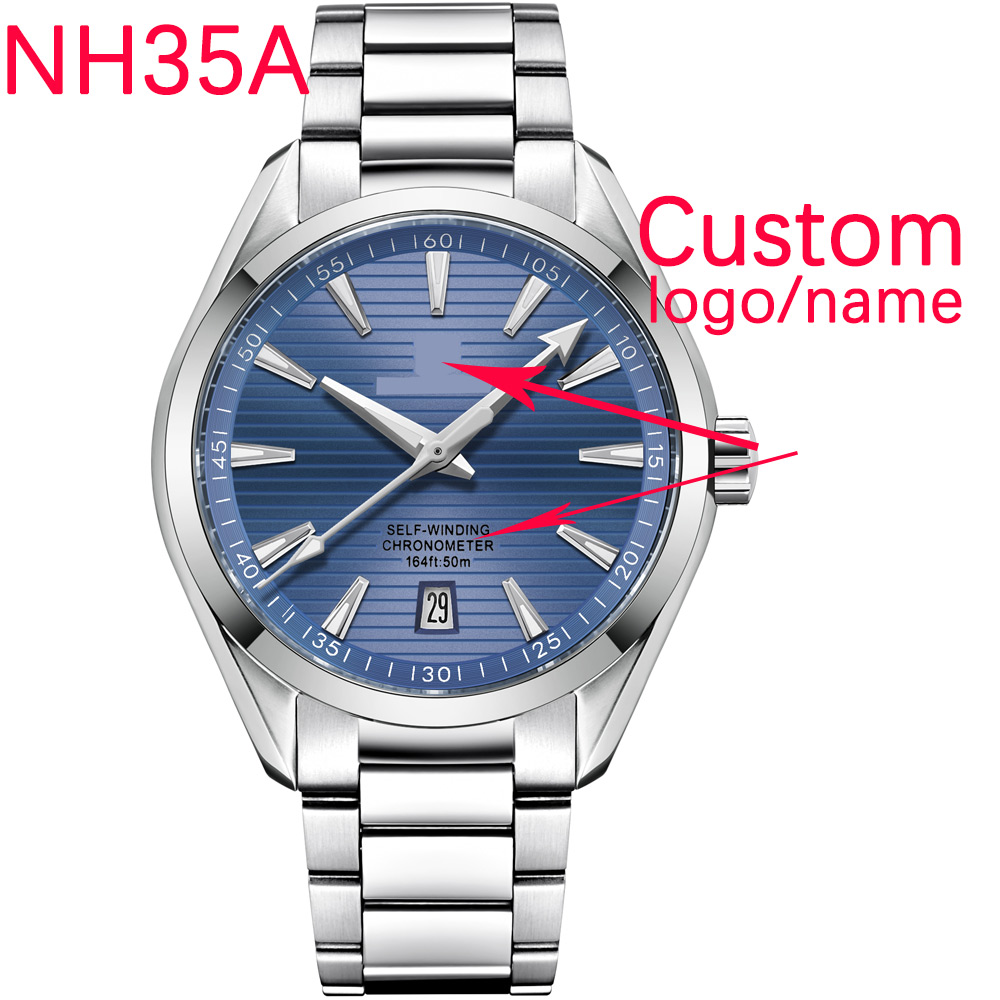 Luxury NH35 Movt Custom Logo 4 - Luxury Watch Market recension och pris