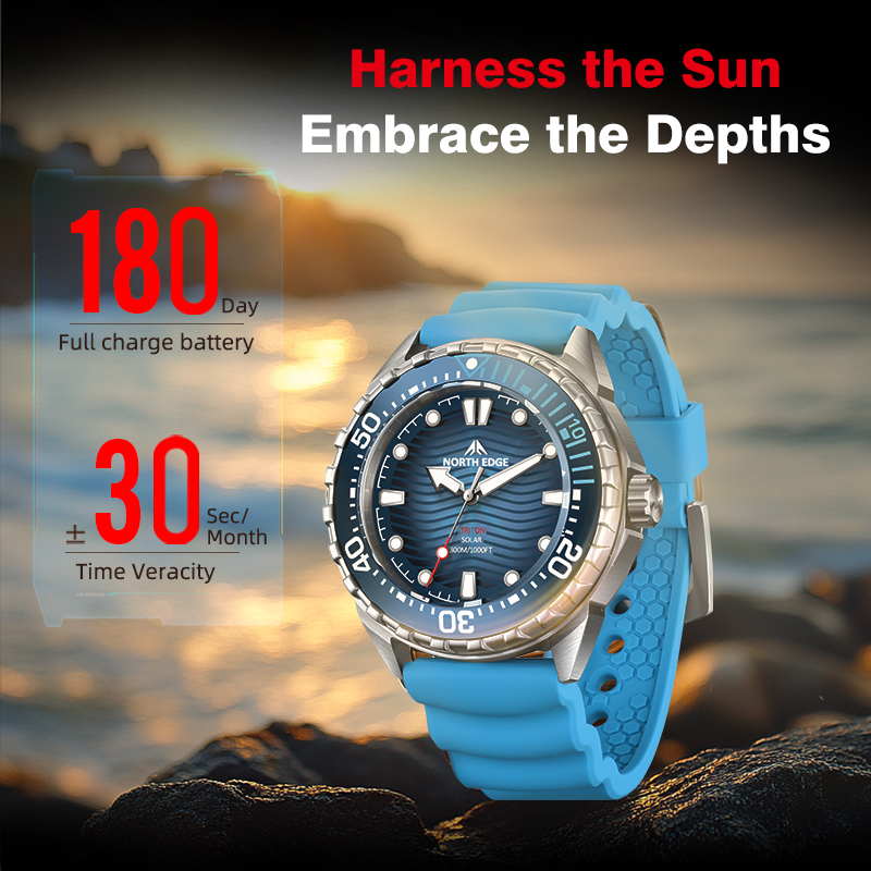 NORTH EDGE 2025 New TRITON Sol - Best Luxury Quartz Watch recension och pris